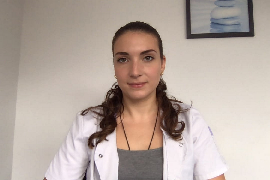 Cynthia Derian, ostéopathe